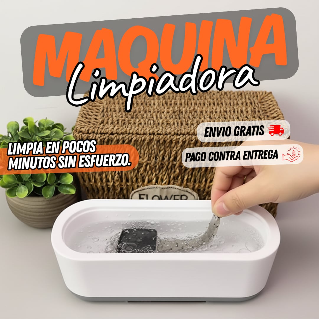 💎Limpiador Ultrasónico para Joyas | Ideal para Oro, Plata, Gafas y Relojes (LIM0500)