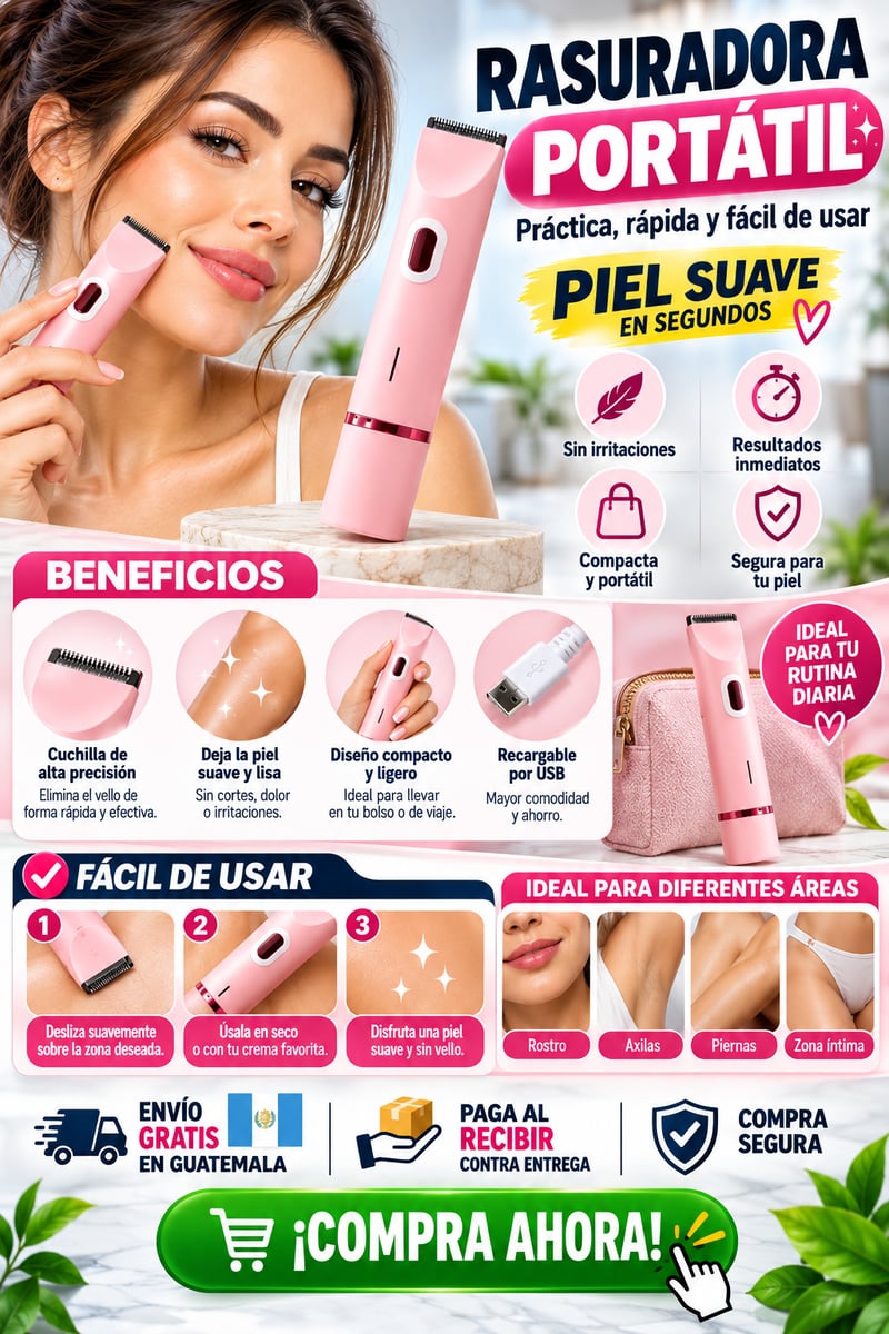 DEPILADORA PORTATIL
