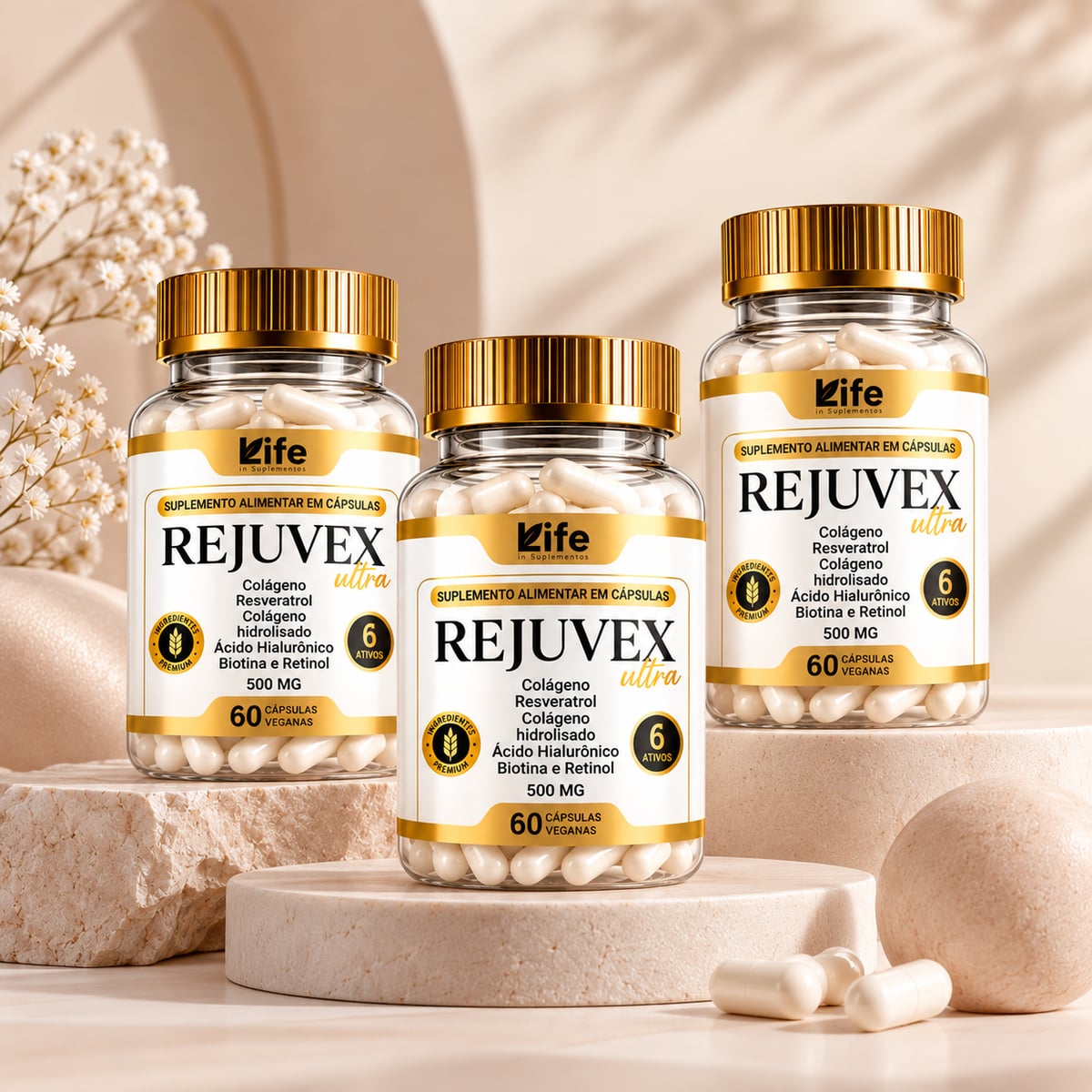 REJUVEX ULTRA - 60 CÁPSULAS 💊