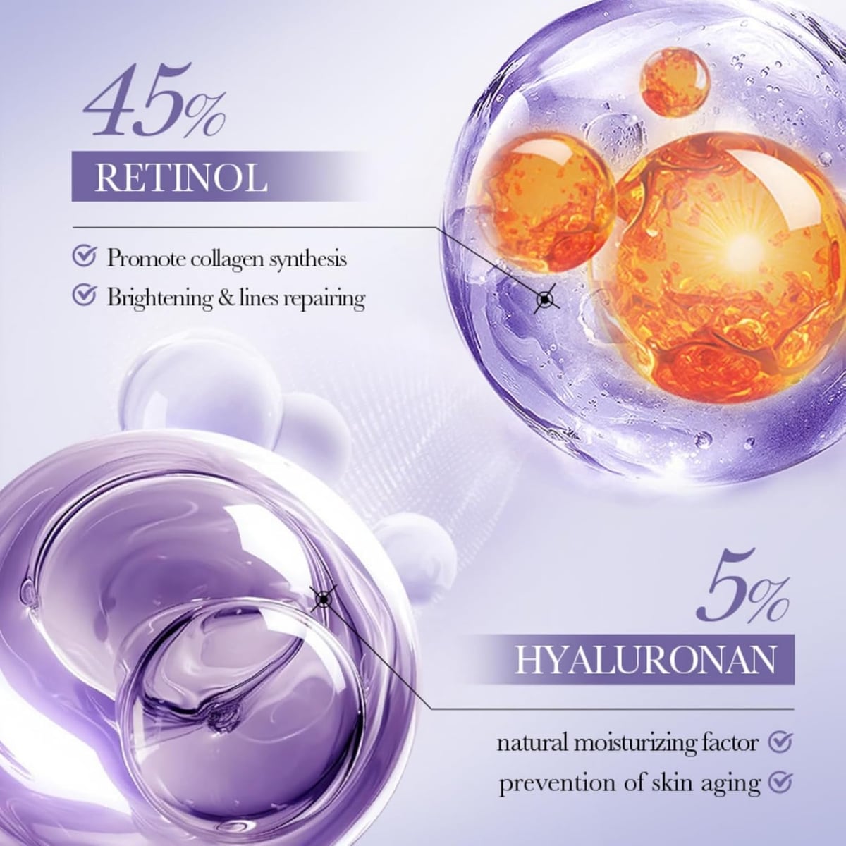 Rutina Facial Antiedad Retinol BIOAQUA