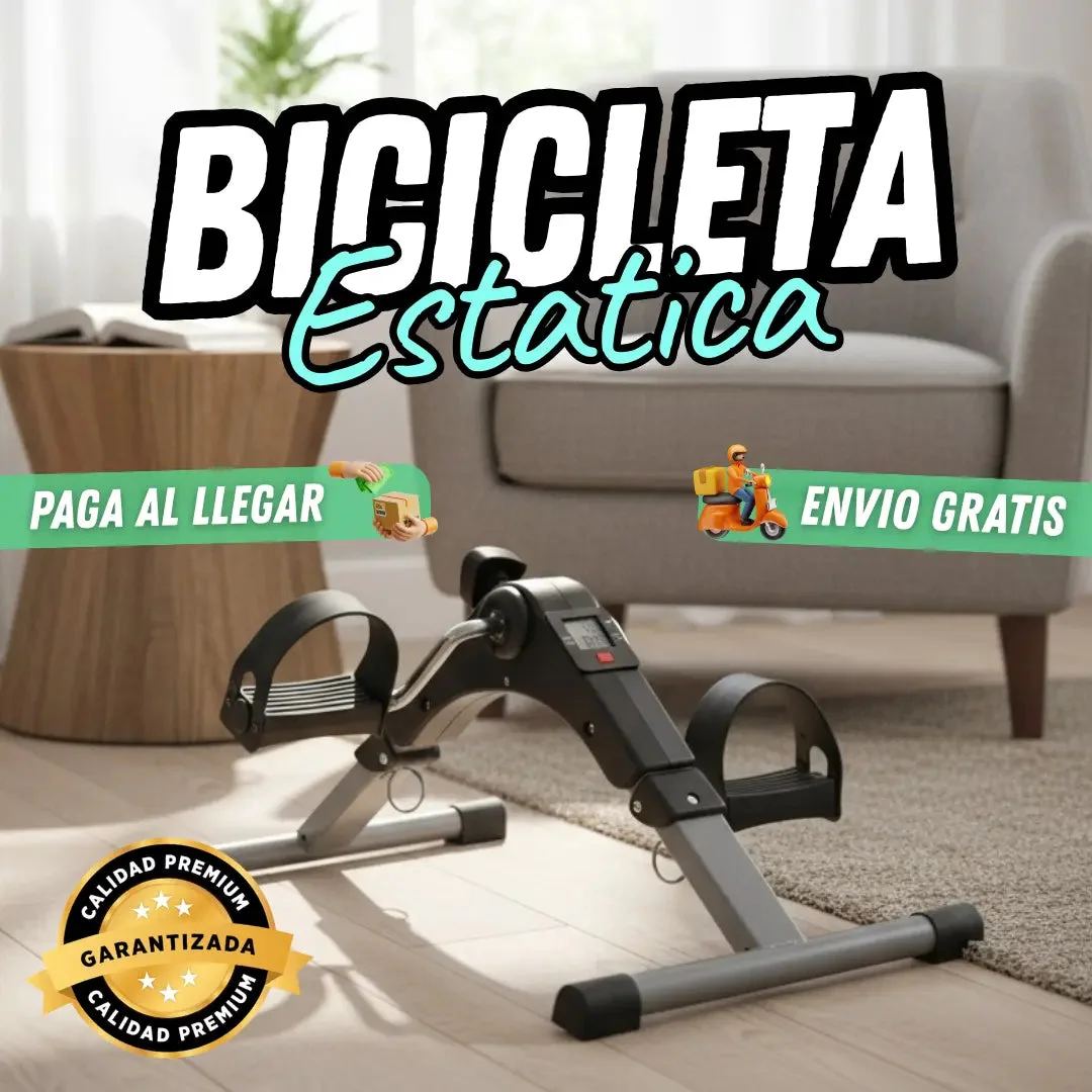 Mini Bicicleta Estática Ejercitador A Pedal Portátil Original