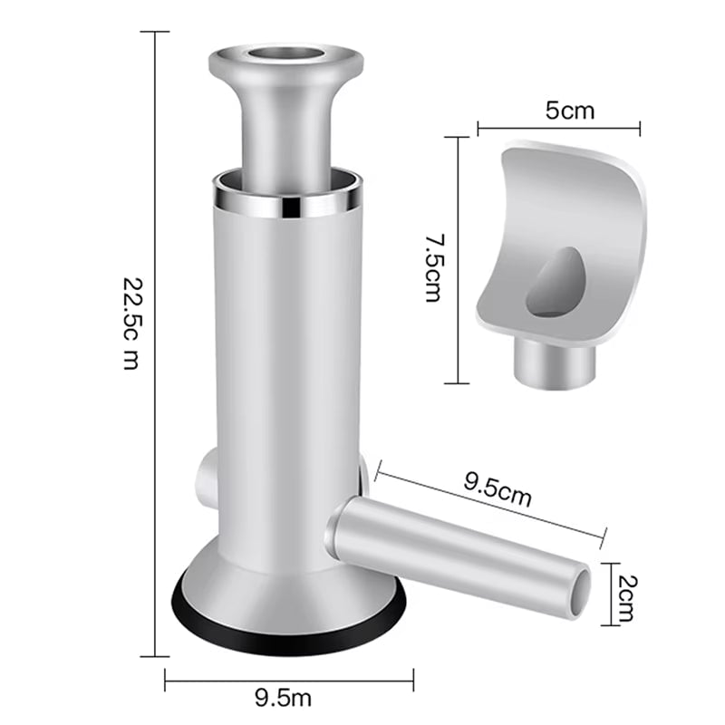 🥩 Embutidora Vertical Manual de Acero Inoxidable