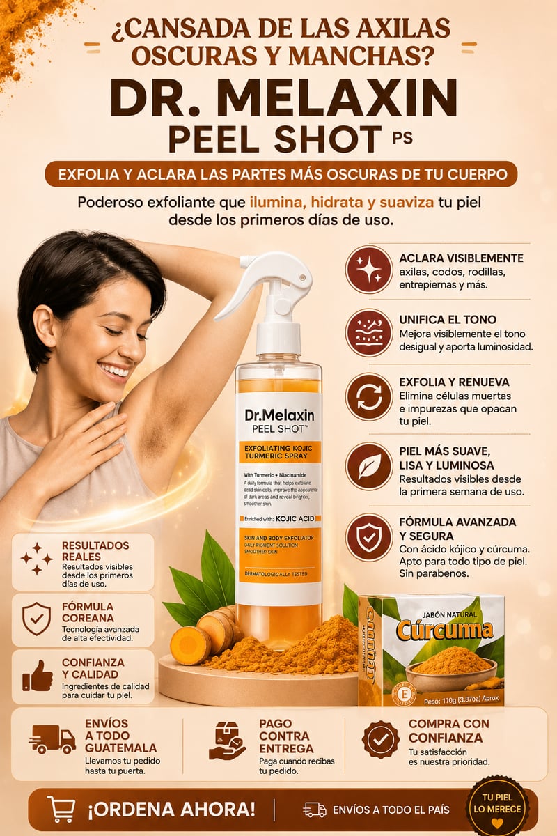 DR. MELAXIN (Aclara tus axilas en pocos días)