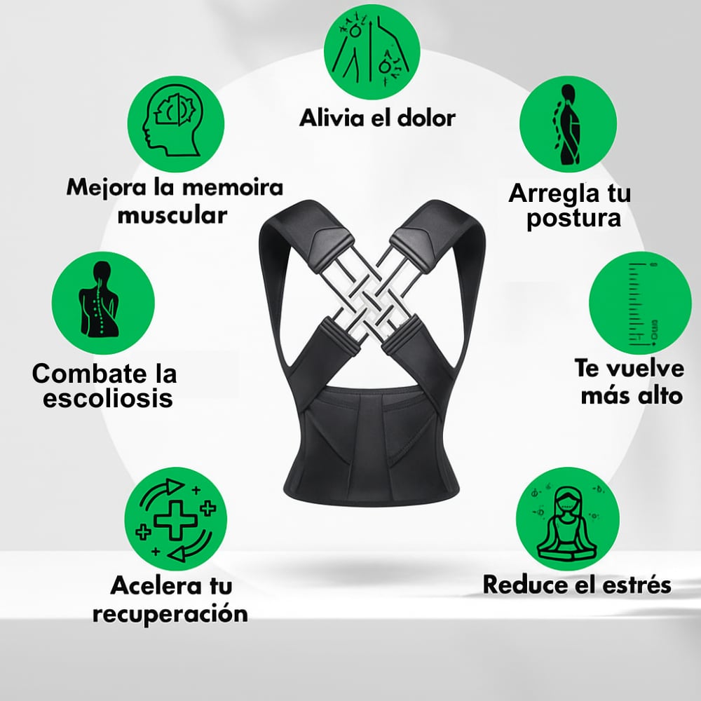 Corrector de Postura AxisFit™ Edición Limitada + Envio Gratis