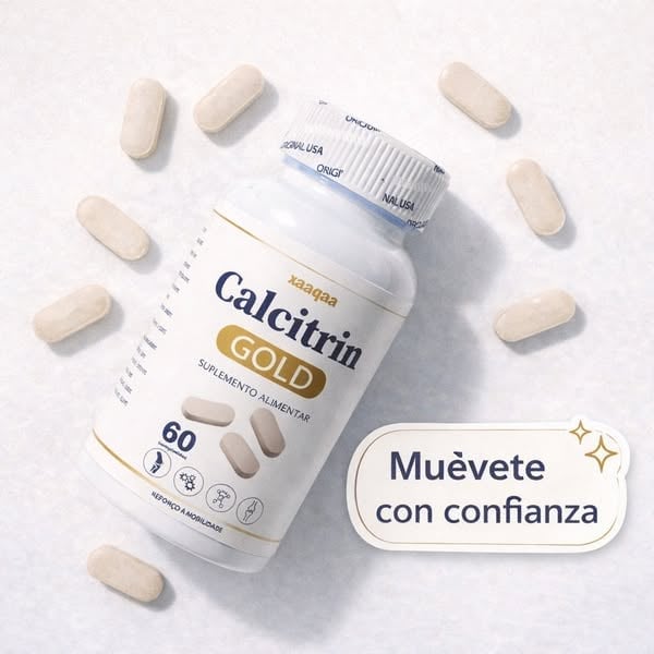 2 x 1 👑 CALCITRIN GOLD™ | Huesos Fuertes para una Vida Activa 🦴💪