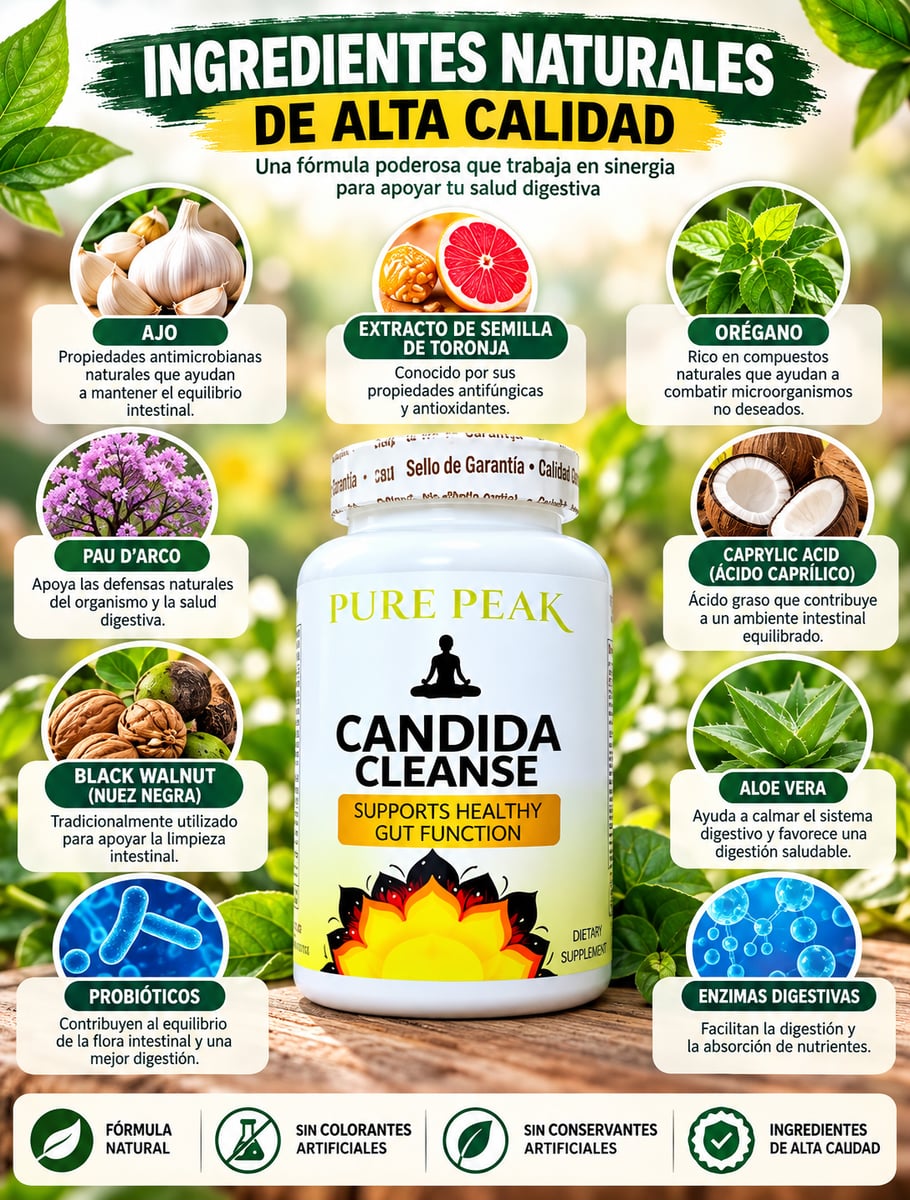 PURE PEAK CANDIDA CLEANSE