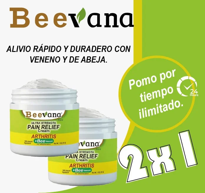 2x1 Crema Alivio Articular con Veneno de Abeja