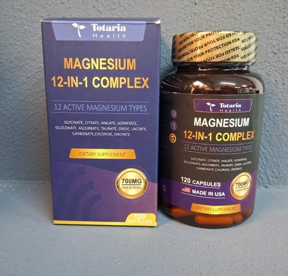 Magnesium 12 en 1 Complex - Mejora tu sueño y reduce el estrés