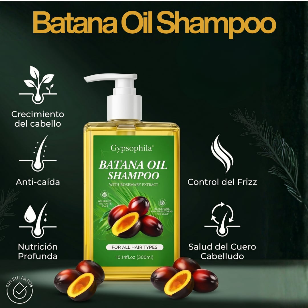 Shampoo Gypsophila Batana Oil Con extracto de Romero 300ml