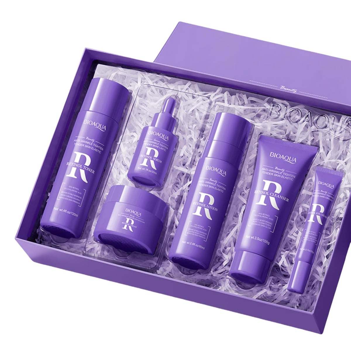 Rutina Facial Antiedad Retinol BIOAQUA