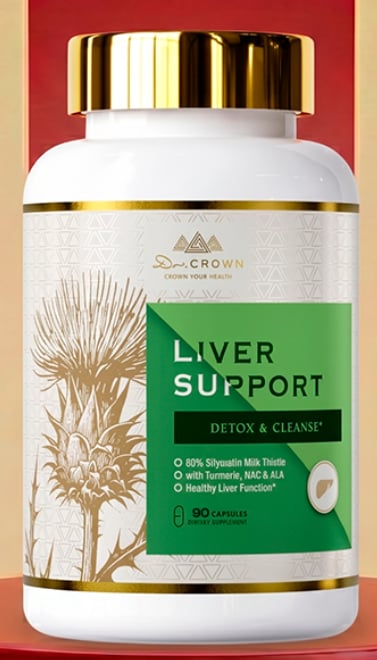 Dr Crown Liver Support Cápsulas Blandas