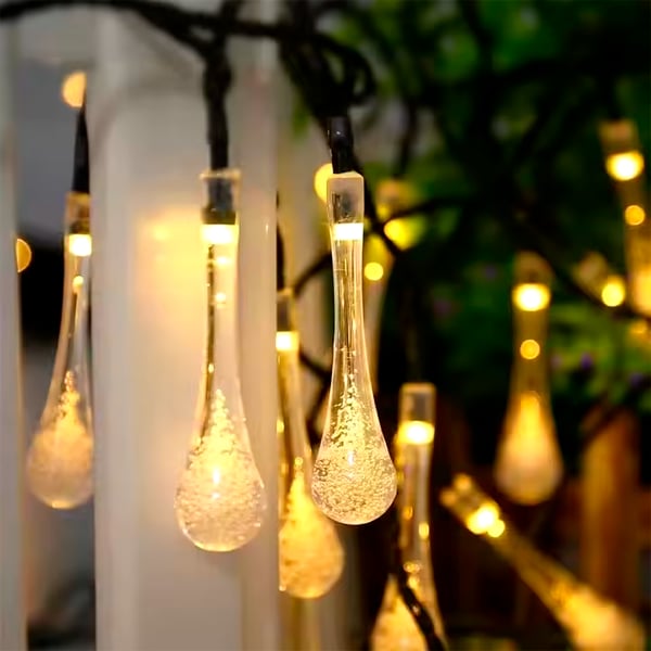 LUCES FORMA DE GOTA 4.5M