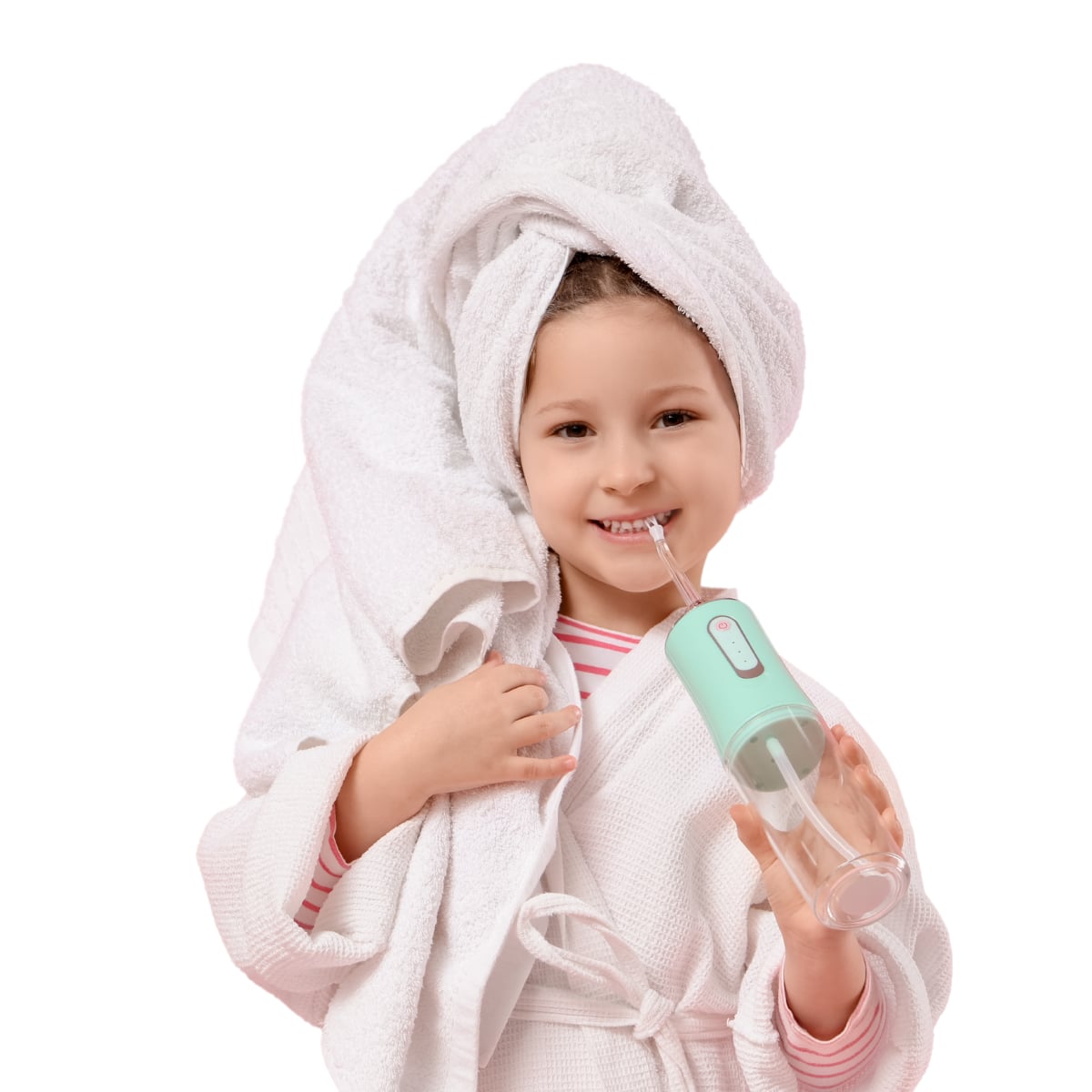 Tu Mejor Aliado para una Sonrisa Perfecta: IRRIGADOR BUCAL LIMPIA SMILE (Portátil y Recargable con USB) + Envío Gratis a todo GUATEMALA + CREMA DENTAL BLANQUEADORA GRATIS
