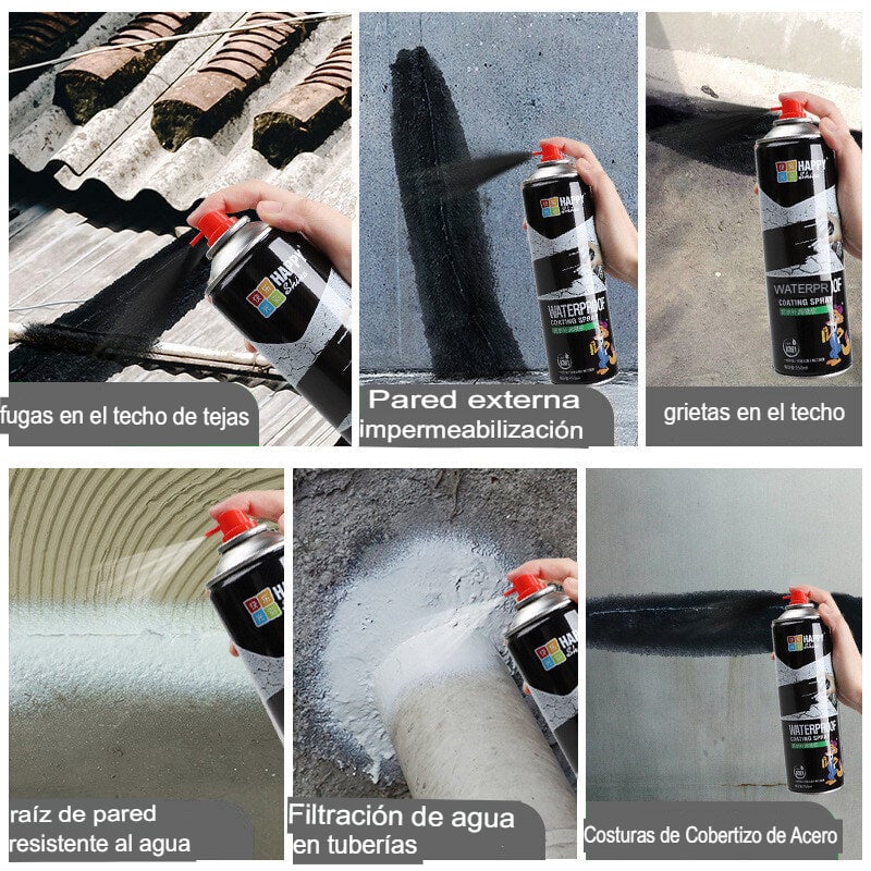 SPRAY IMPERMEABLE Y ANTIFUGAS