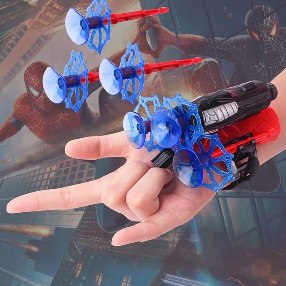 🕷️ Guante Lanzador de Dardos Spiderman para Niños 🎯