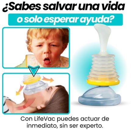 LifeVac™ Kit SalvaVidas Antiasfixia + Envio Gratis