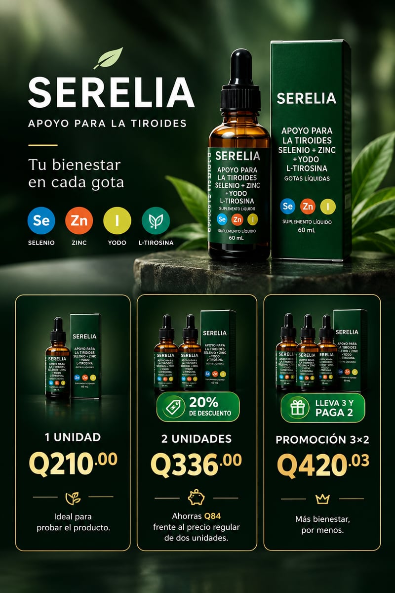 Tu bienestar empieza con SERELIA