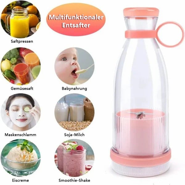 🔥 Ofertas especiales🔥 Extractor de jugo portátil más vendido | 🌟 ¡Disfruta de jugo fresco en cualquier momento y en cualquier lugar!
