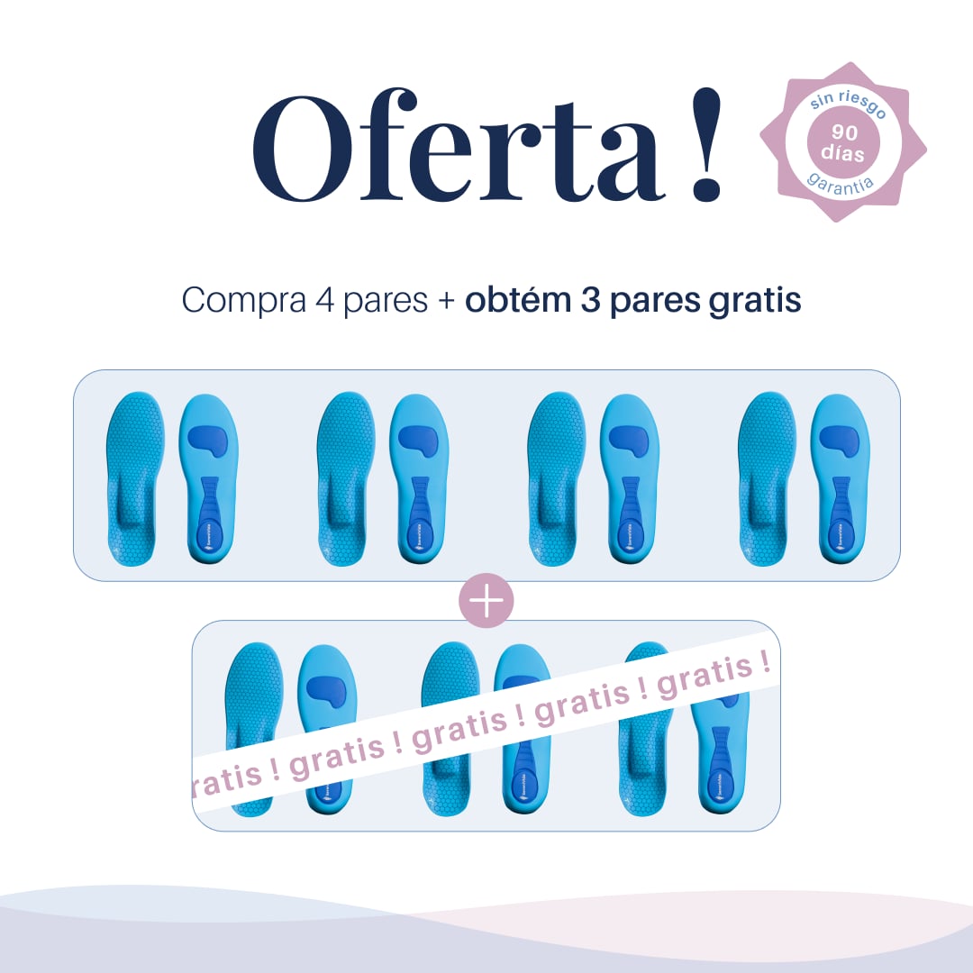 Plantillas ComfyFeet™️ - Disfruta. de días sin dolor, sin tratamientos caros ni visitas al médico...