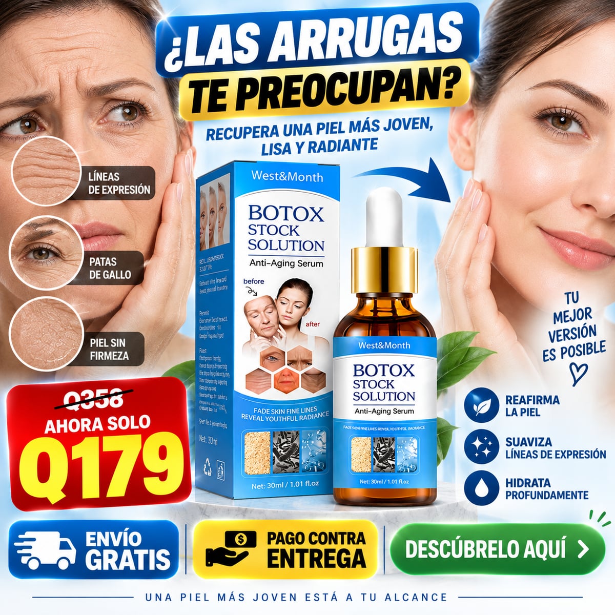 Botox Stock® - Fórmula Profesional de Alta Pureza