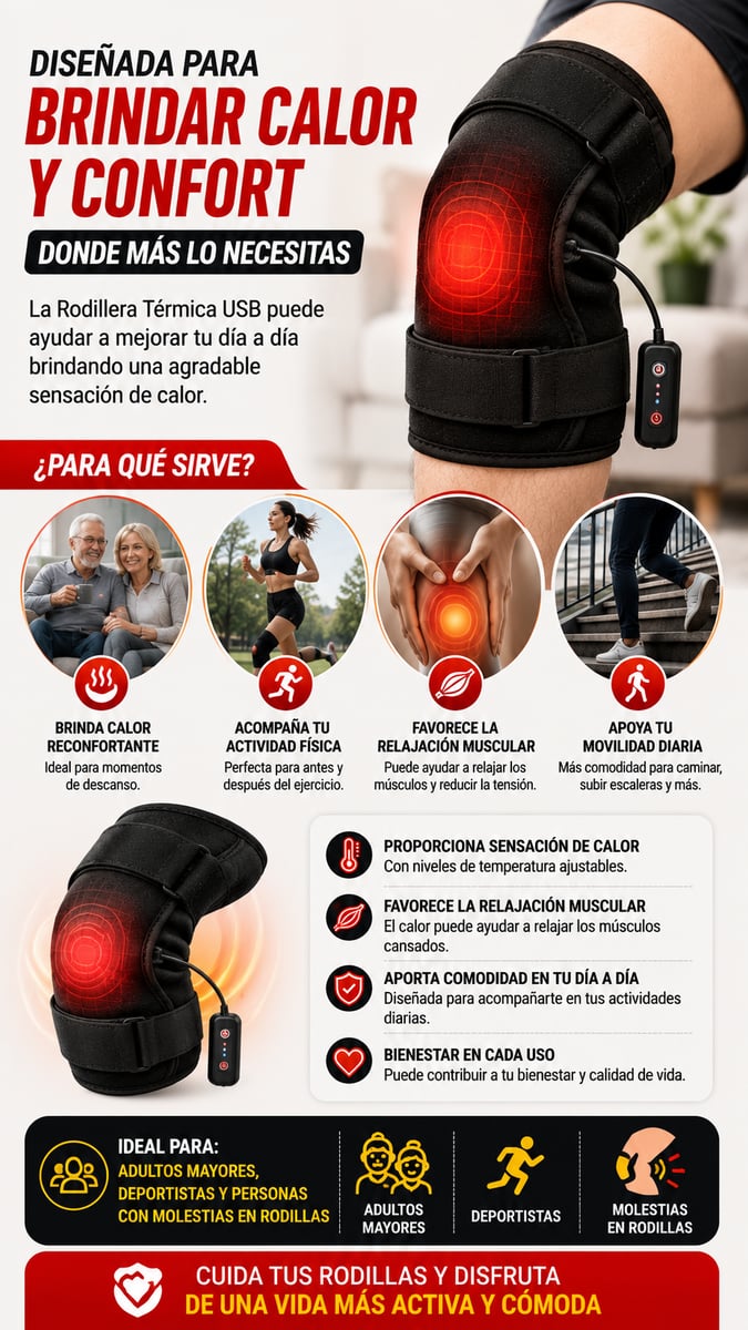 Rodillera termica ortopedica + ENVIO GRATIS