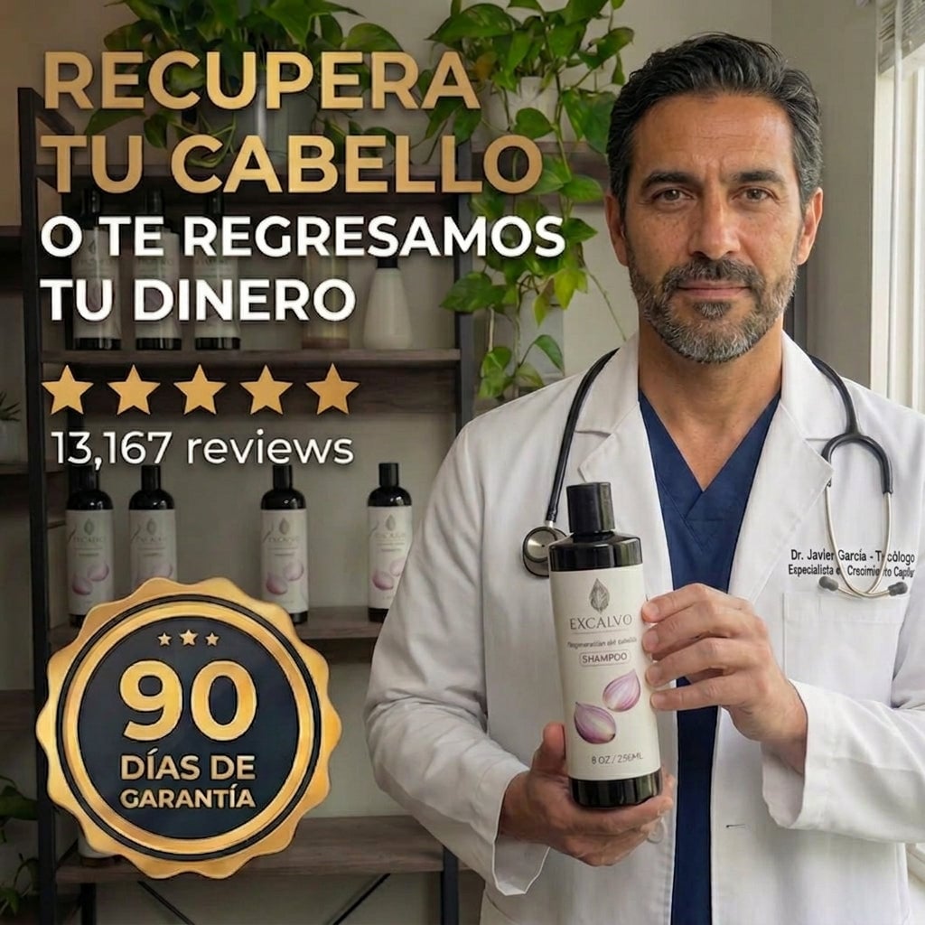 Champú ExCalvo — Regenerador Capilar Anticaída