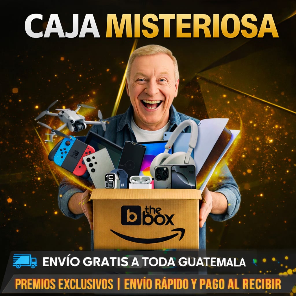 🔥OFERTA EXCLUSIVA 🔥- CAJA MISTERIOSA PREMIUM AMAZON EDICIÓN TECNOLOGIA + ENVIO GRATIS A TODA GUATEMALA 🇬🇹🎁