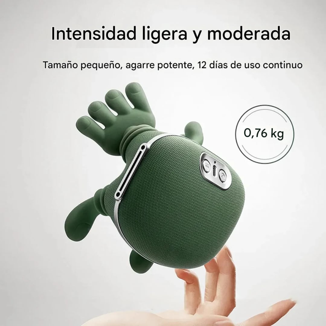 Adiós tensión del cuello: masaje profundo + calor inteligente