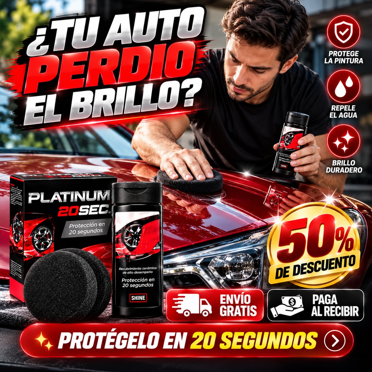 CREMA PLATINUM 20SEC: EL SECRETO PARA UN BRILLO ESPECTACULAR