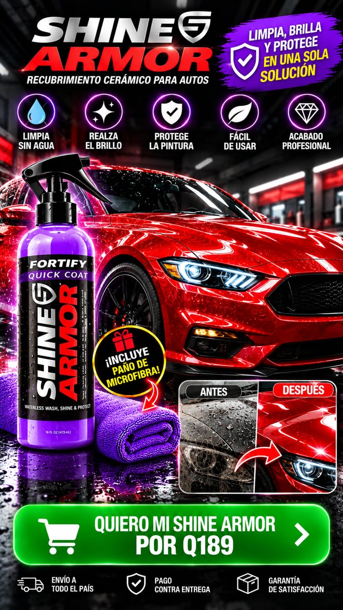 Shine Armor Kit Completo, haz tu carro brillar de nuevo!!