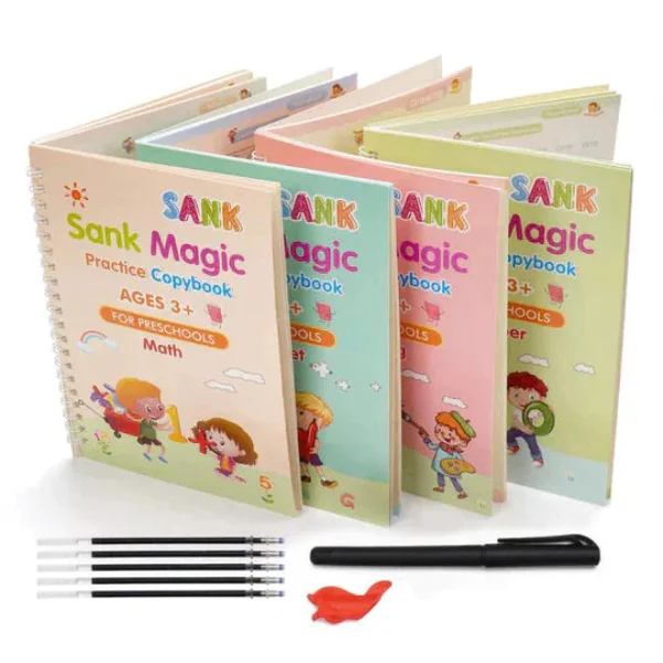 Cuaderno Mágico Reutilizable Diario Práctico Escolar