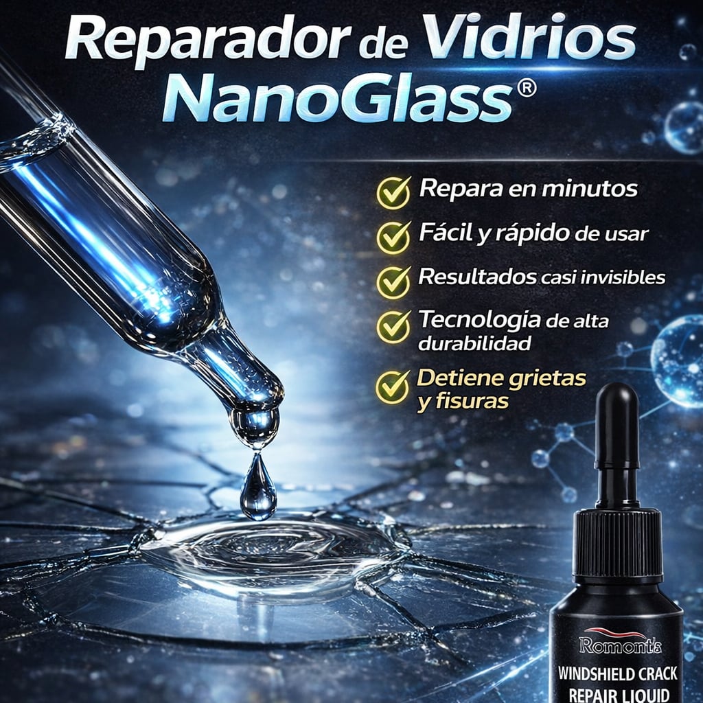 Reparador de Vidrios NanoGlass® Envió 🚚 gratis/ Paga al Recibir