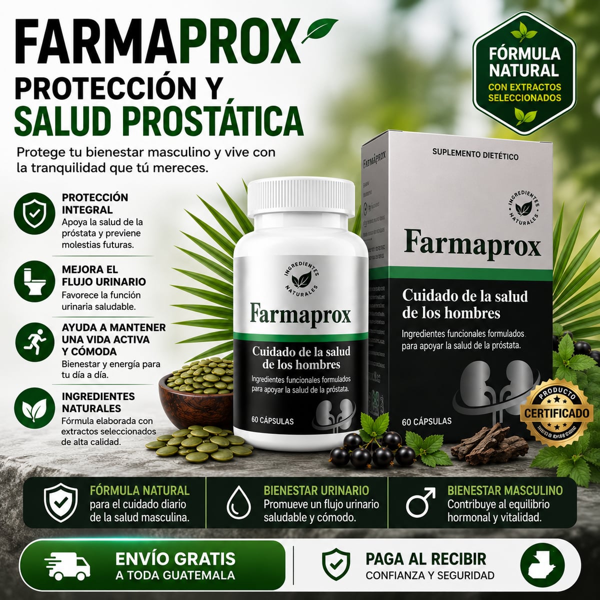 FarmaProx Salud Prostatica 60 Capsulas