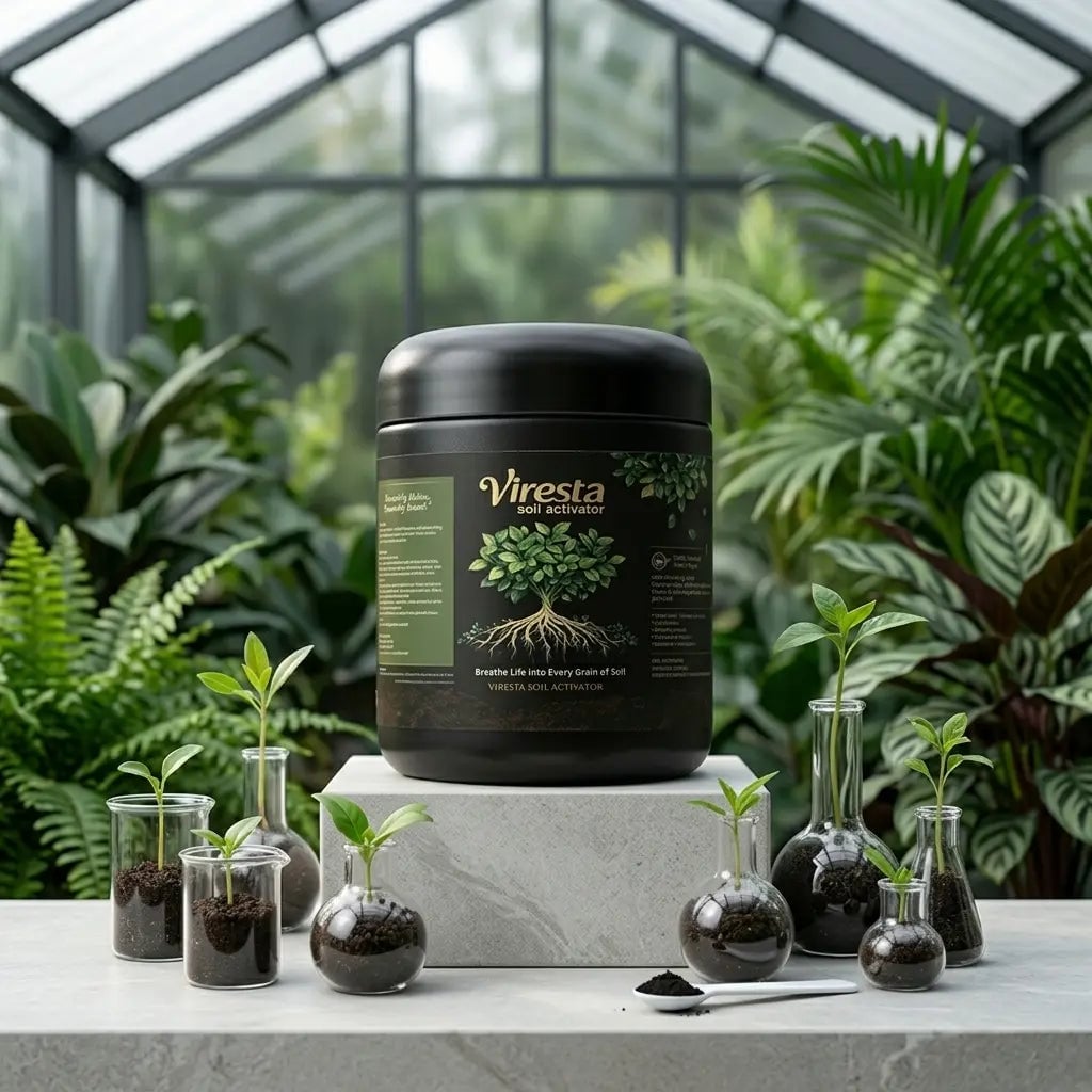 Viresta Soil Activator — Plantas Más Verdes y Fuertes en Días 🌱-ENVIO GRATIS 🎁