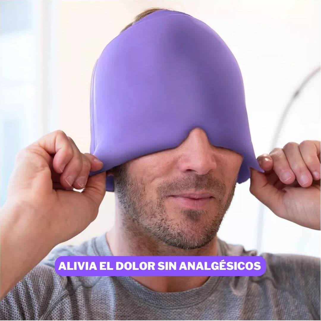 GORRO TERAPÉUTICO PARA MIGRAÑA Y ALIVIO MUSCULAR FRÍO/CALOR 😍+ ENVÍO GRATIS