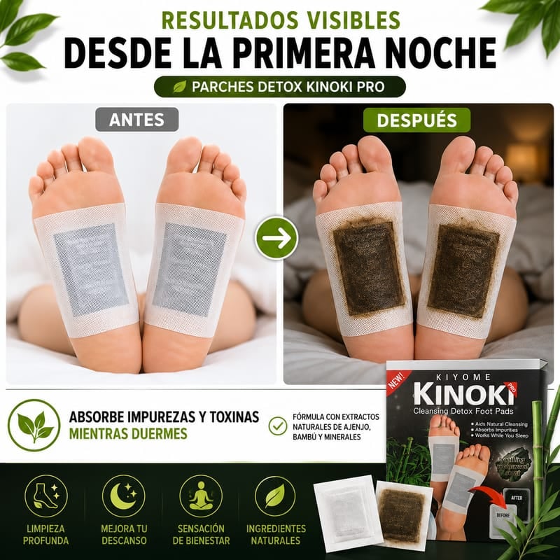 PARCHES DESINTOXICANTE + ENVIO GRATIS