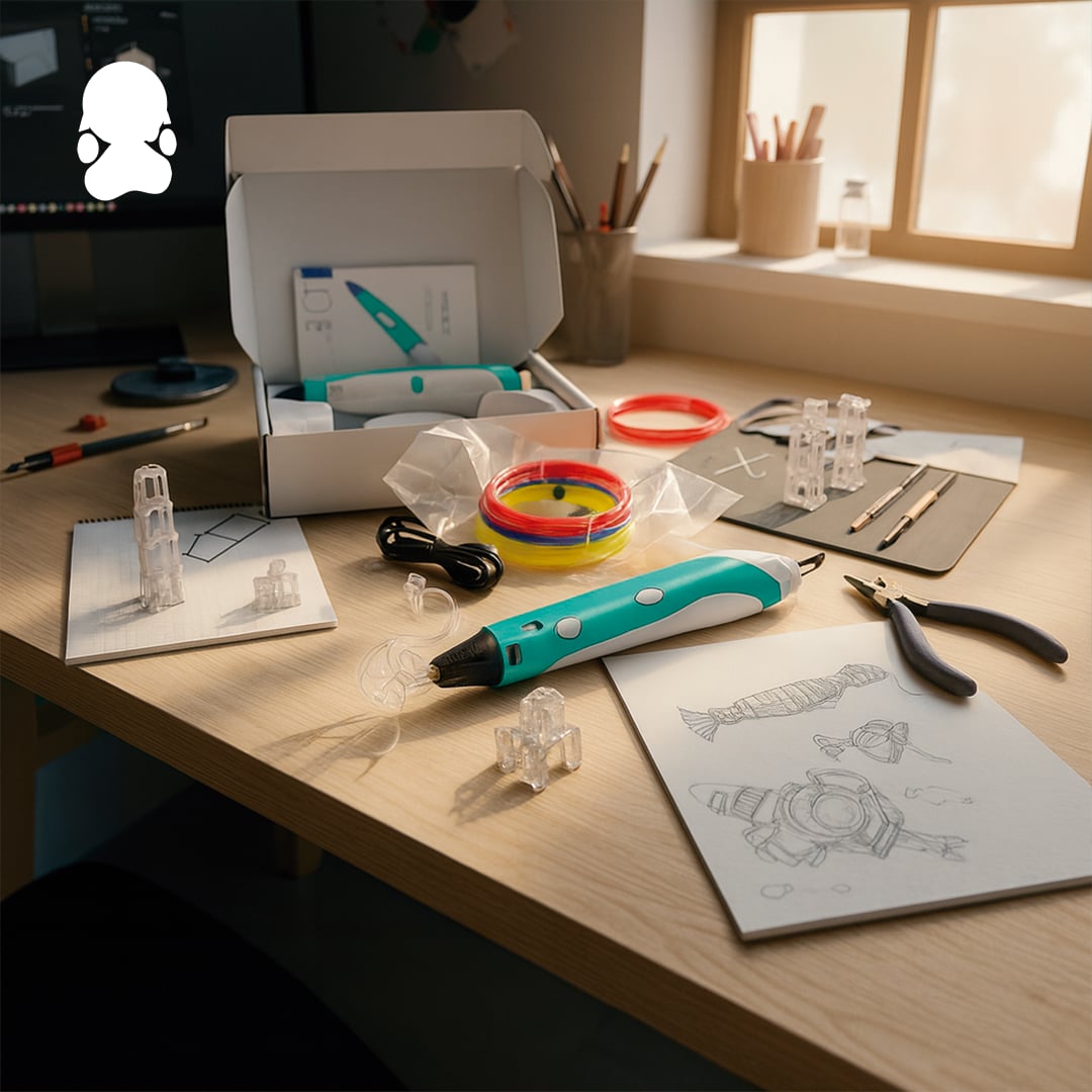 Lapiz de Impresión 3D + Kit de filamentos para dibujar + Envio Gratis