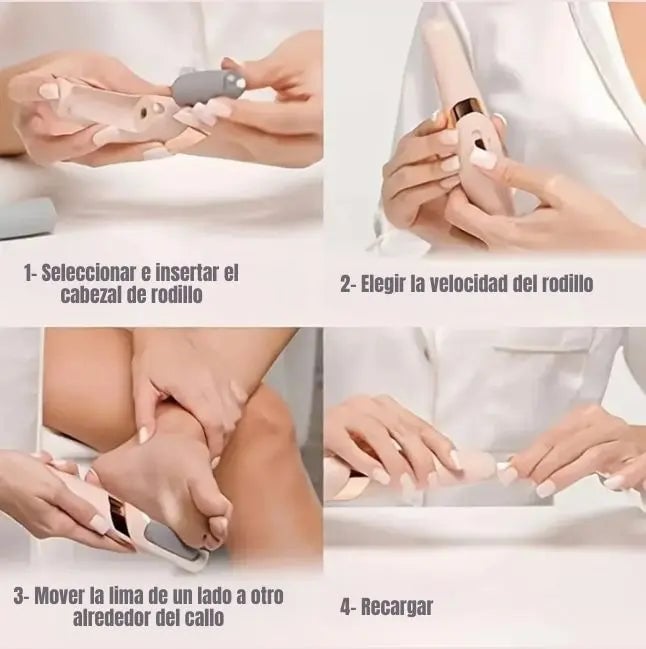 🌸 SoftStep™ - Removedor de Callos (Inalámbrico Recargable)