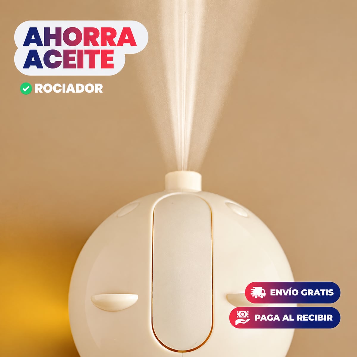 ACEITERA SPRAY CHEF 2 EN 1 + ENVÍO GRATIS