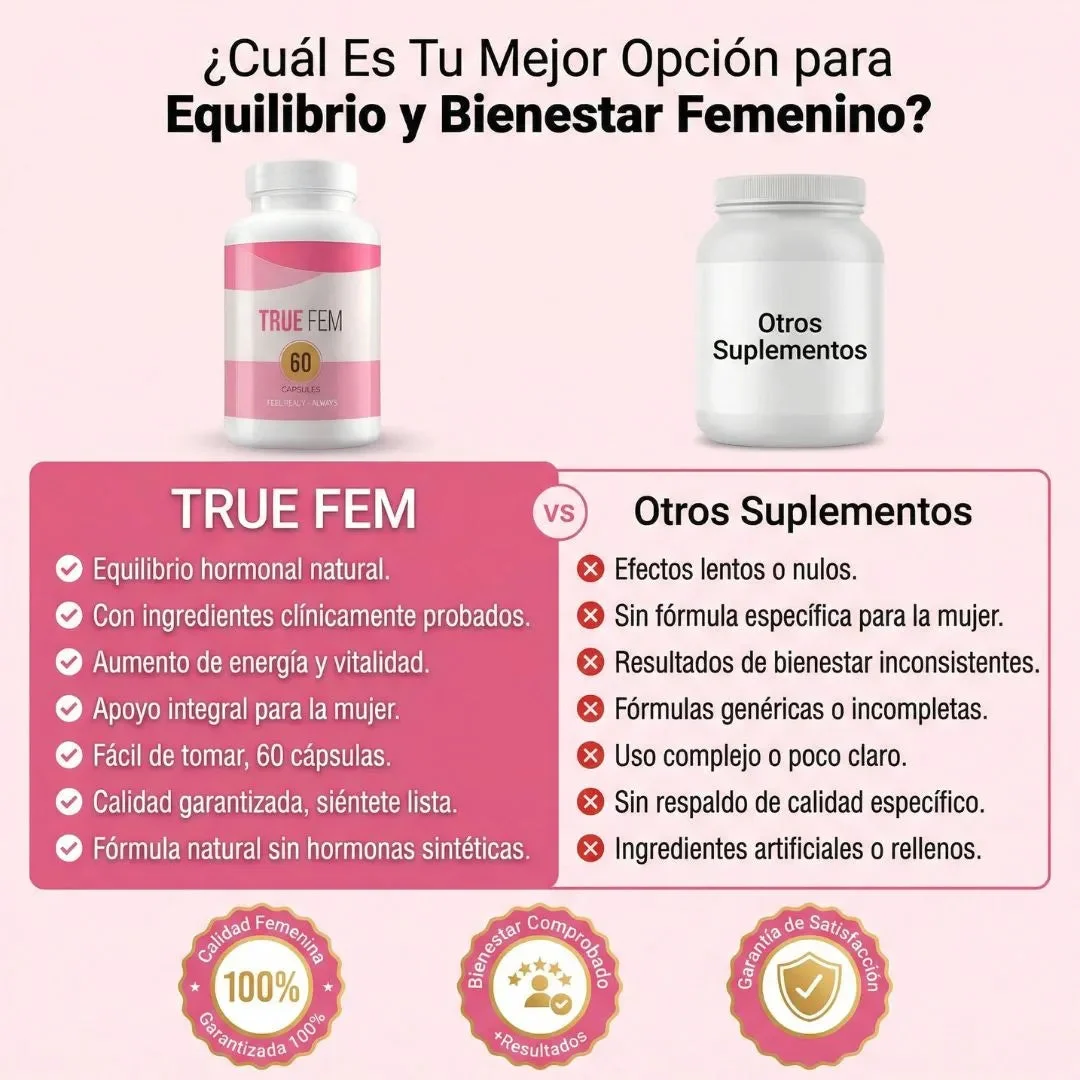 True Fem | Bienestar y salud femenina