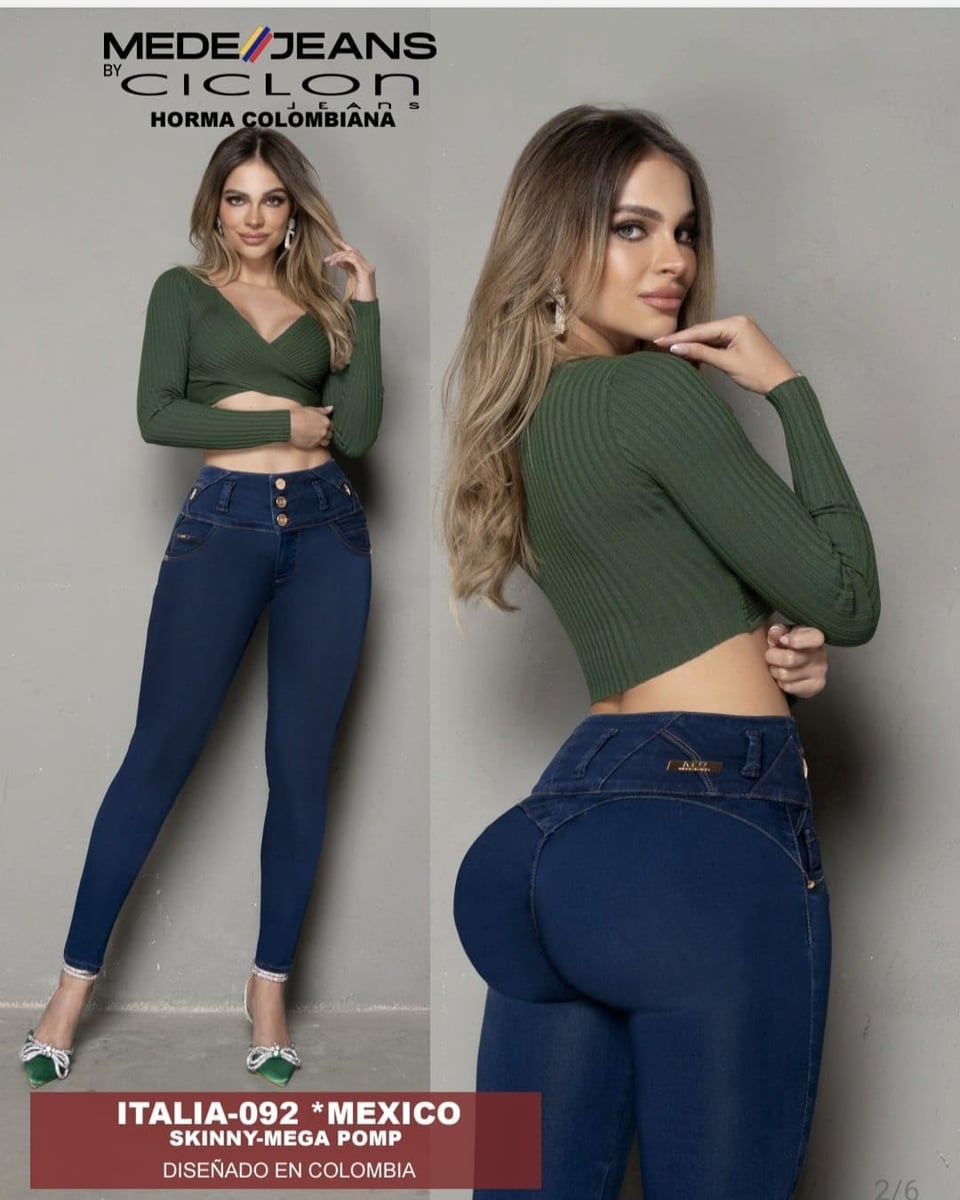 Jeans Levanta Pompa Colombianos