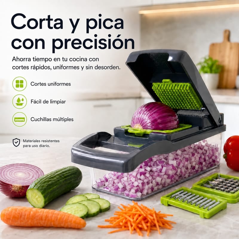 CORTADOR DE VERDURAS MULTIFUNCIONAL