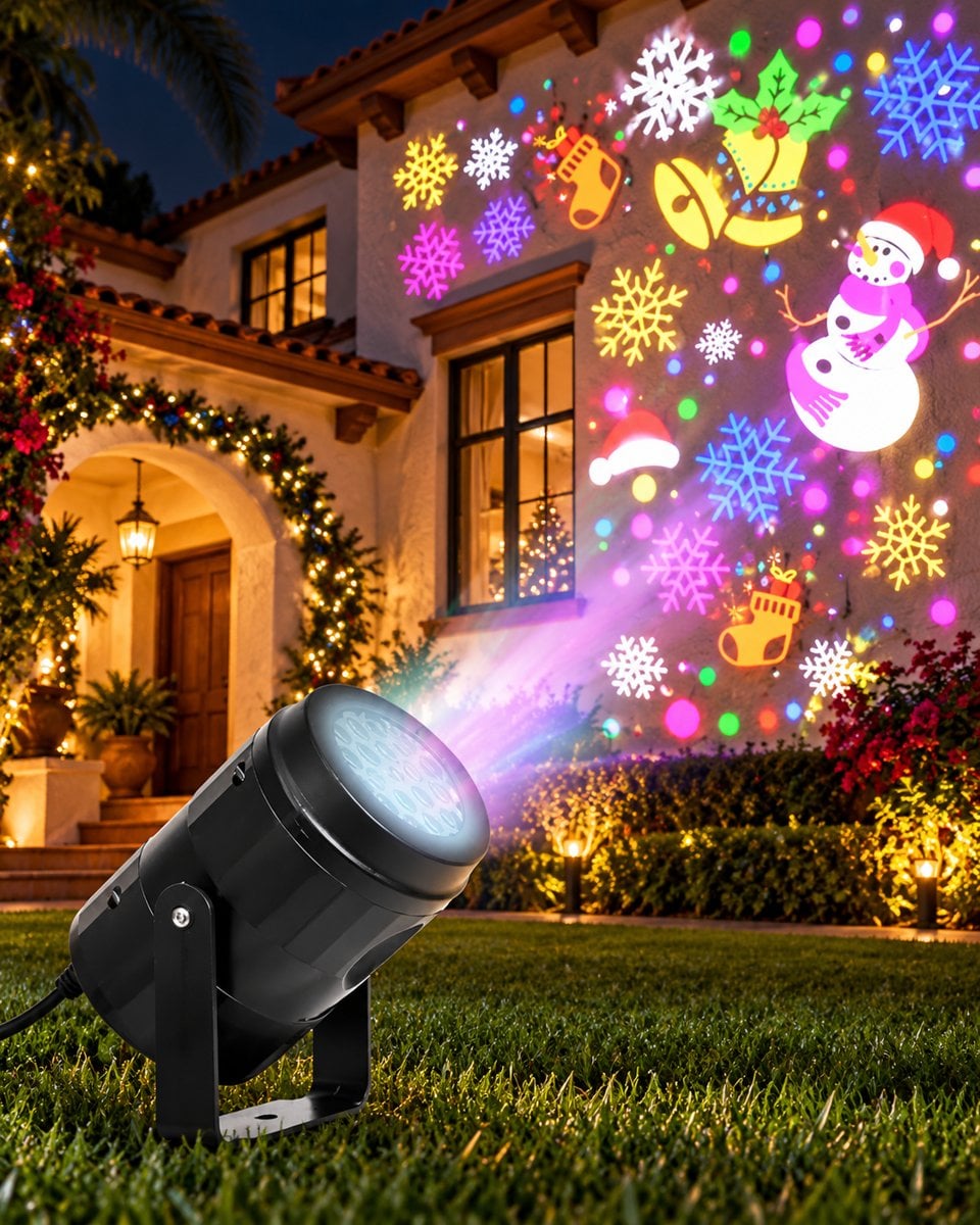 Proyector Navideño LED
