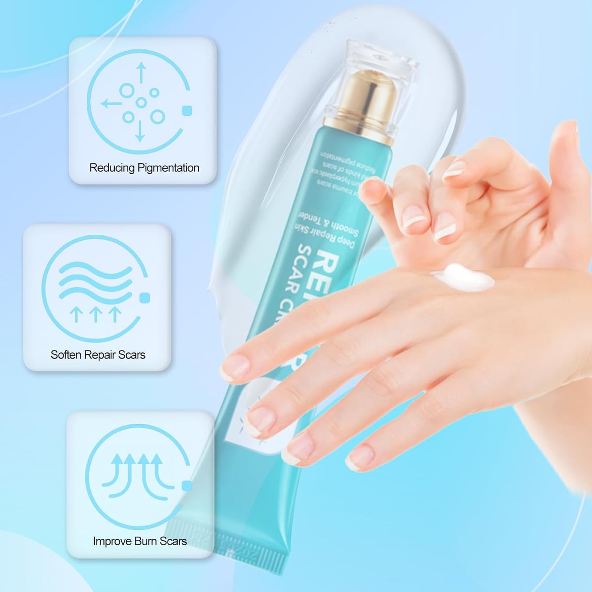 Crema Reparadora Cicatrices + Piel Lisa en Semanas