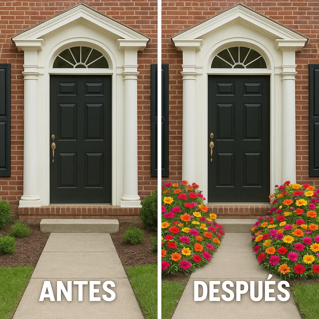 Semillas de Verdolaga doble para un hermoso jardín - Paquete con 4500 semillas mixtas