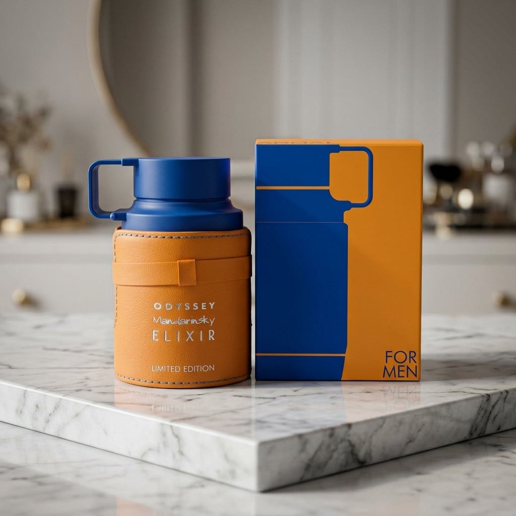 Mandarin Sky Elixir For Men  Fragancia fresca, dulce y sofisticada