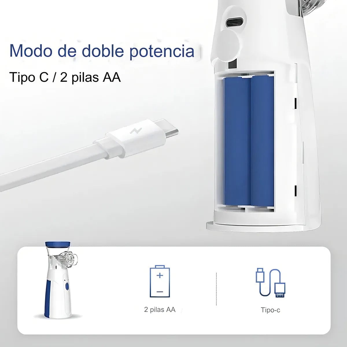 RespiraFácil - Nebulizador Portátil para Hogar