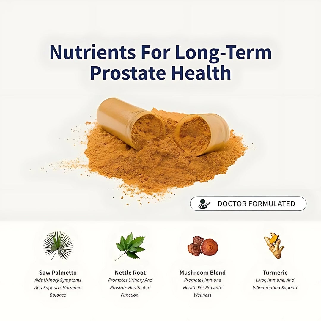 Prostate Health™ – Apoyo Prostático y Bienestar Urinario | 90 Cápsulas