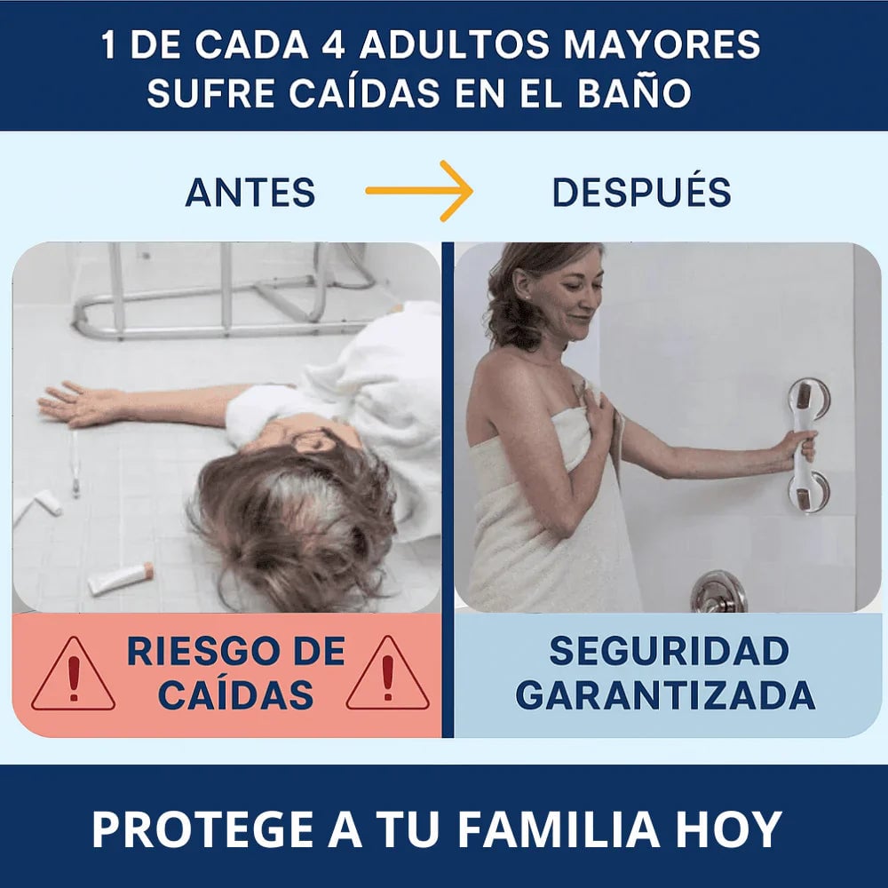 | AgarrePRO® | BARRA ANTICAIDAS 2X1