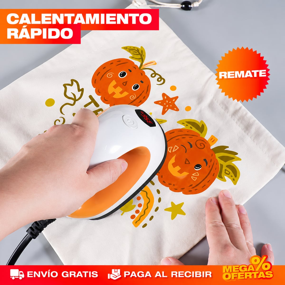 PRENSA DE TRANSFERENCIA DE CALOR